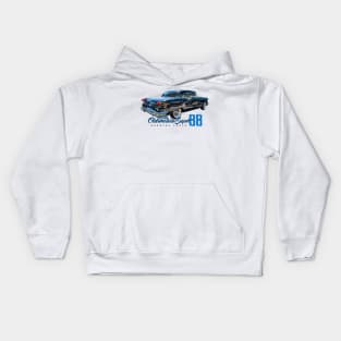 1956 Oldsmobile Super 88 Hardtop Coupe Kids Hoodie